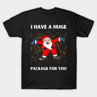 I Have A Huge Package For You Christmas T-Shirt